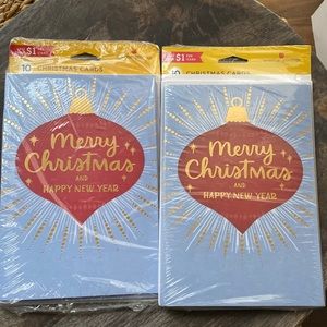 20 ct American Greetings Christmas cards merry Christmas & Happy New Year